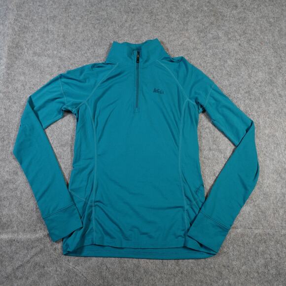 REI Tops - REI Pullover Womens Small 1/4 Zip Blue Athletic Activewear Running Hiking